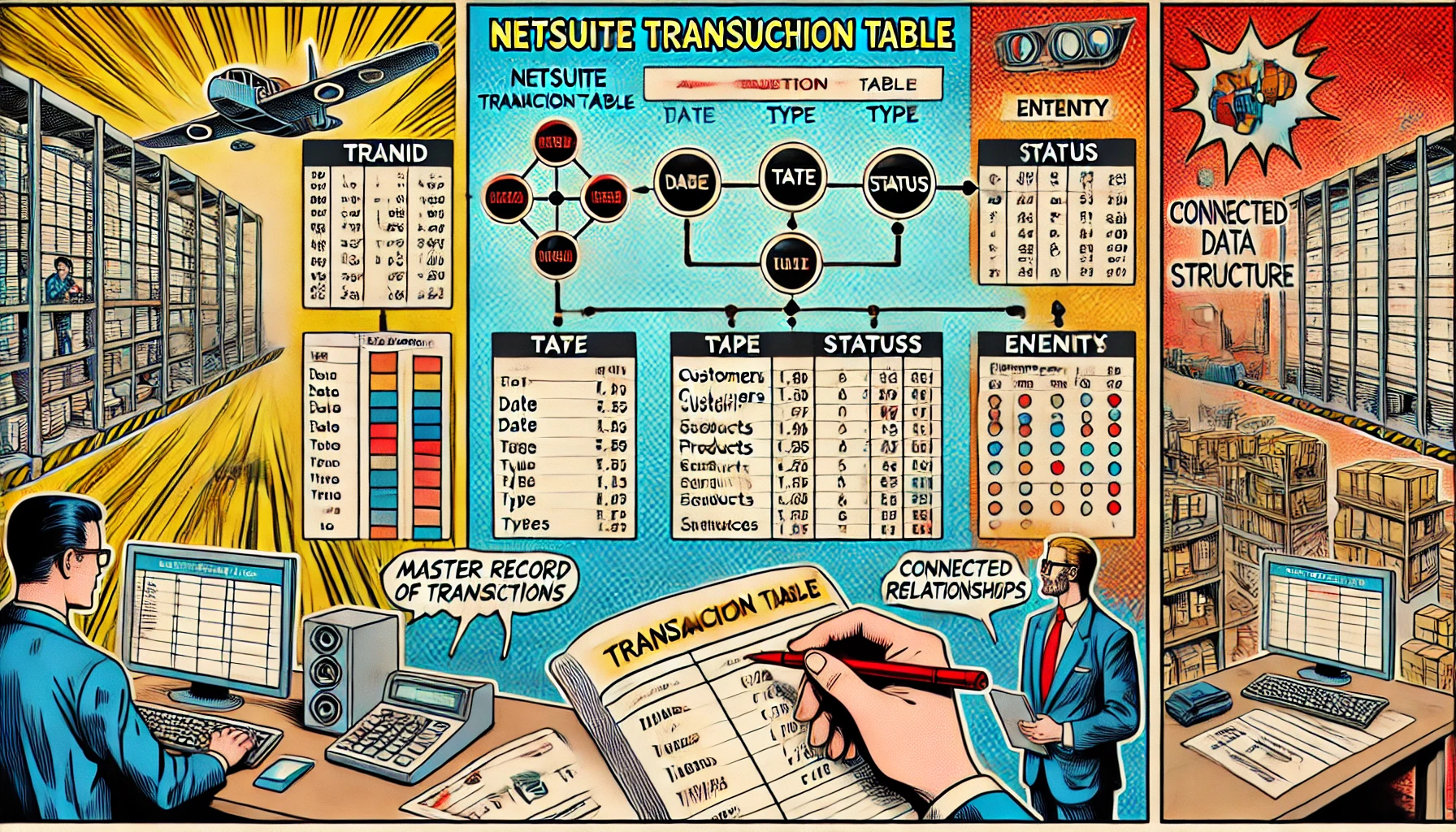 Netsuite transaction table