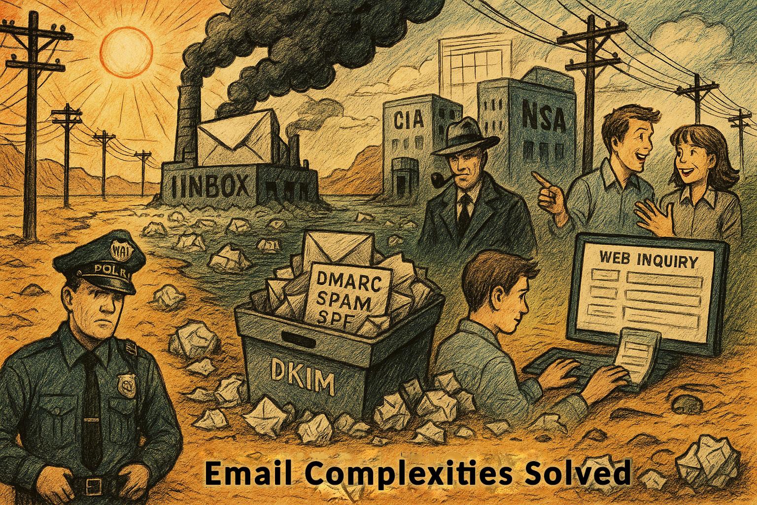 Email complexities solved