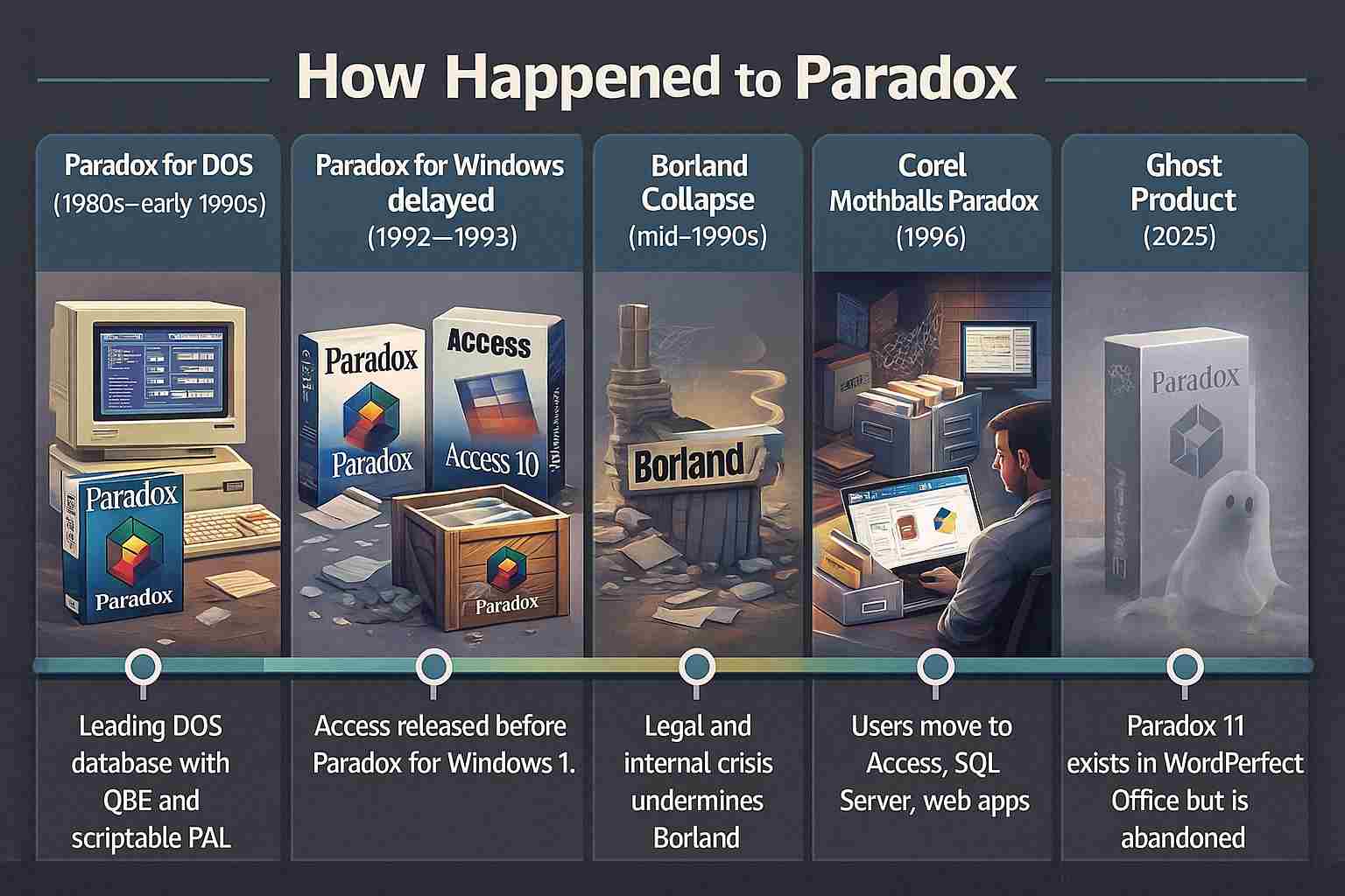 Borland paradox windows