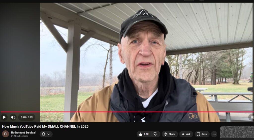 Retired Larry Reveals His YouTube Income